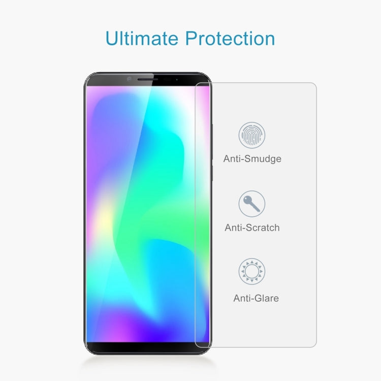 50 PCS 0.26mm 9H 2.5D Tempered Glass Film For Cubot X19S