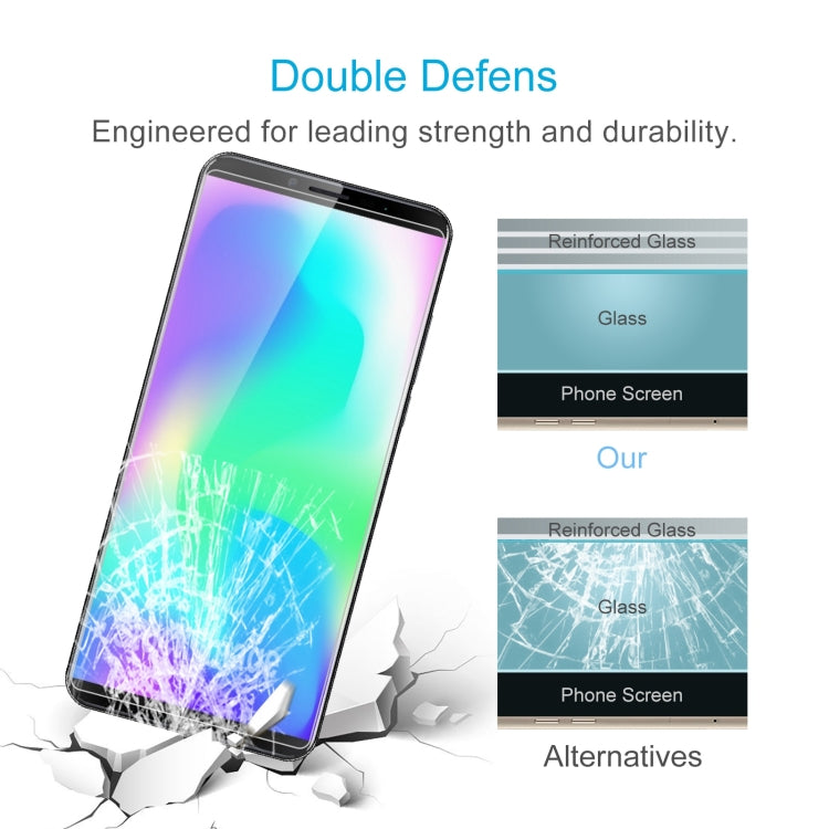 50 PCS 0.26mm 9H 2.5D Tempered Glass Film For Cubot X19S