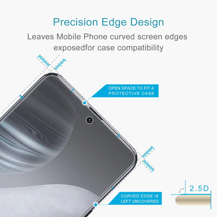 50 PCS 0.26mm 9H 2.5D Tempered Glass Film For Cubot X50