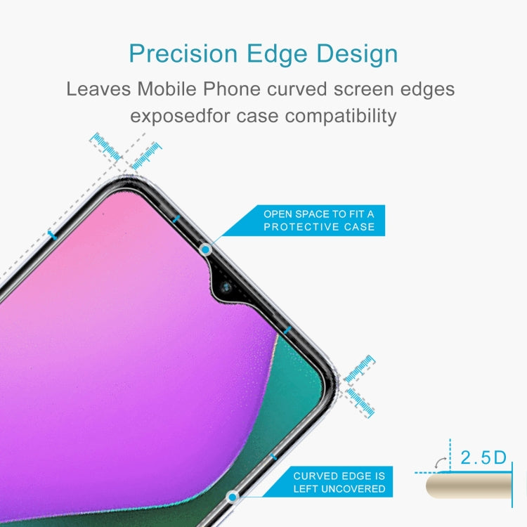 50 PCS 0.26mm 9H 2.5D Tempered Glass Film For Infinix HOT 10 Play G25