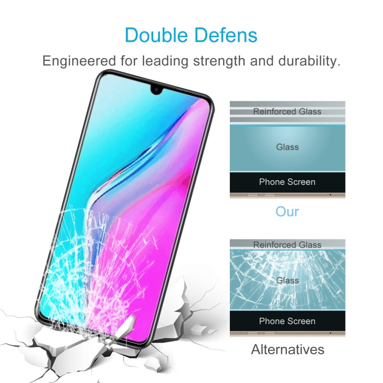 50 PCS 0.26mm 9H 2.5D Tempered Glass Film For Infinix Note 11