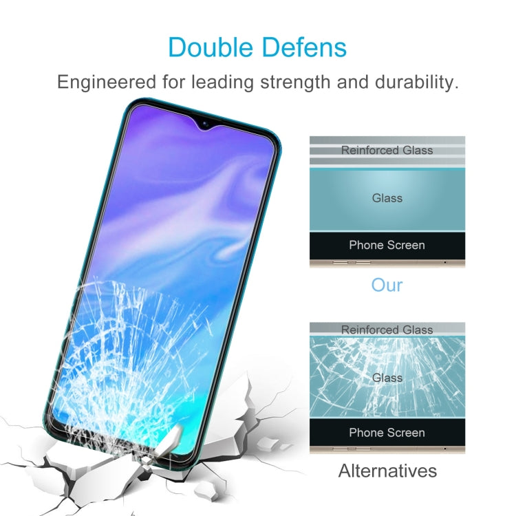 50 PCS 0.26mm 9H 2.5D Tempered Glass Film For Infinix Smart 6