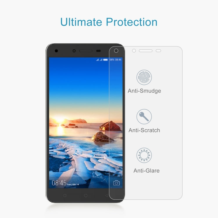 50 PCS 0.26mm 9H 2.5D Tempered Glass Film For Tecno Spark