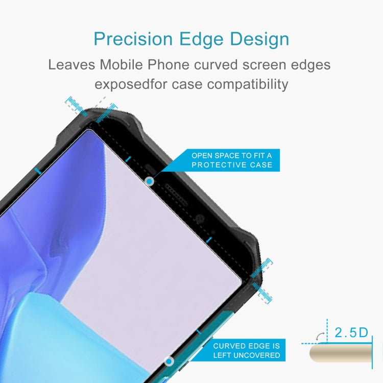 50 PCS 0.26mm 9H 2.5D Tempered Glass Film For Ulefone Armor X9 Pro
