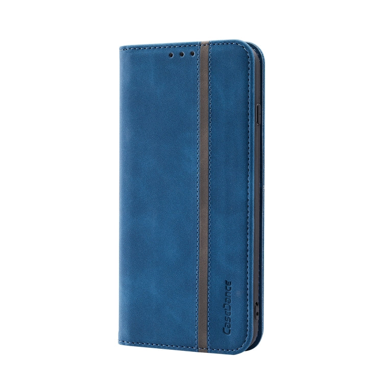 For iPhone SE 2022 / SE 2020 / 8 / 7 Splicing Skin Feel Magnetic Leather Phone Case