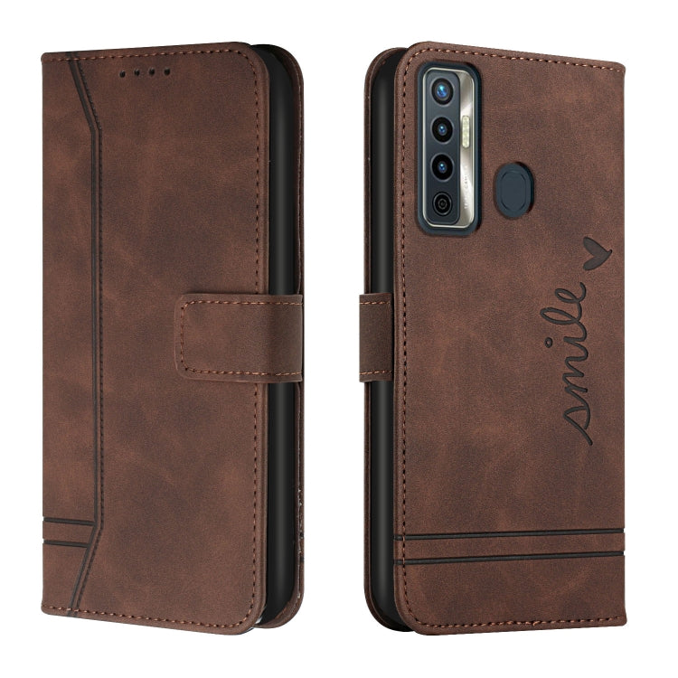 For Tecno Camon 17 Retro Skin Feel Horizontal Flip Soft TPU + PU Leather Phone Case