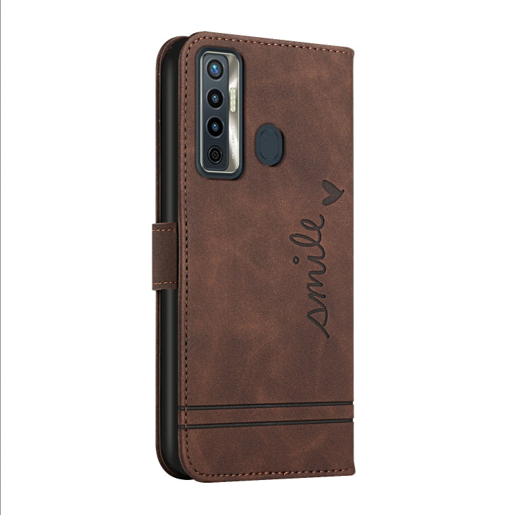 For Tecno Camon 17 Retro Skin Feel Horizontal Flip Soft TPU + PU Leather Phone Case