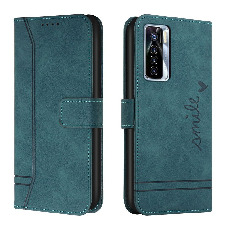 For Tecno Camon 17 Pro Retro Skin Feel Horizontal Flip Soft TPU + PU Leather Phone Case