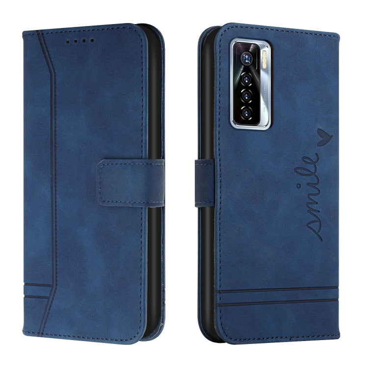 For Tecno Camon 17 Pro Retro Skin Feel Horizontal Flip Soft TPU + PU Leather Phone Case