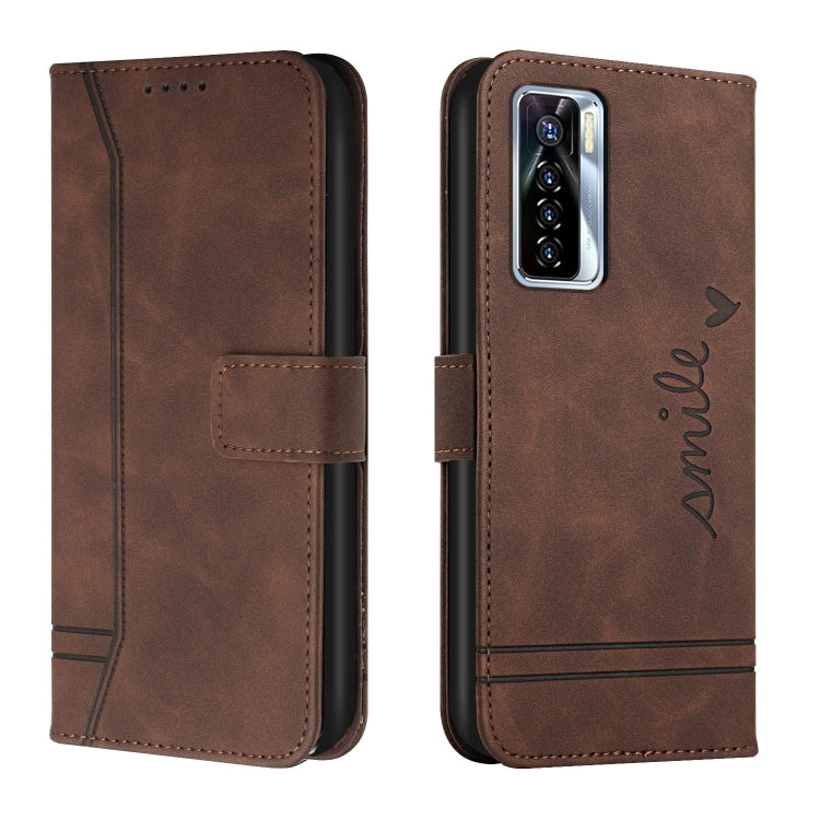 For Tecno Camon 17 Pro Retro Skin Feel Horizontal Flip Soft TPU + PU Leather Phone Case