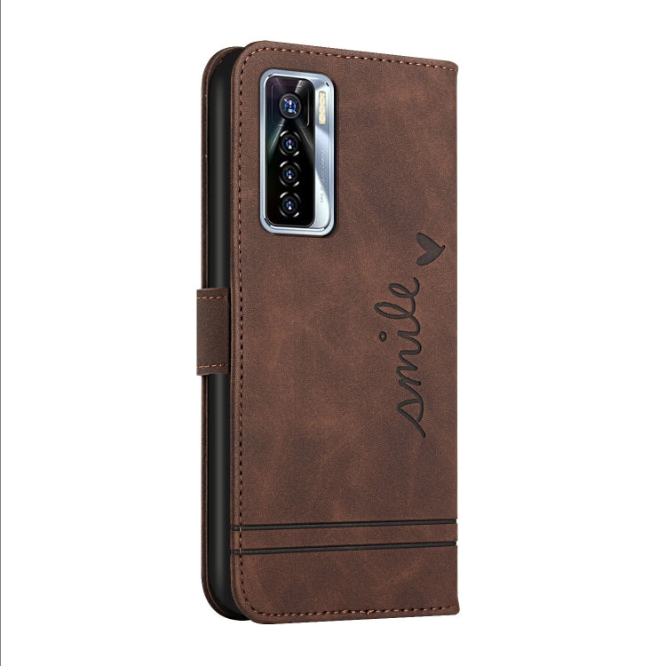 For Tecno Camon 17 Pro Retro Skin Feel Horizontal Flip Soft TPU + PU Leather Phone Case