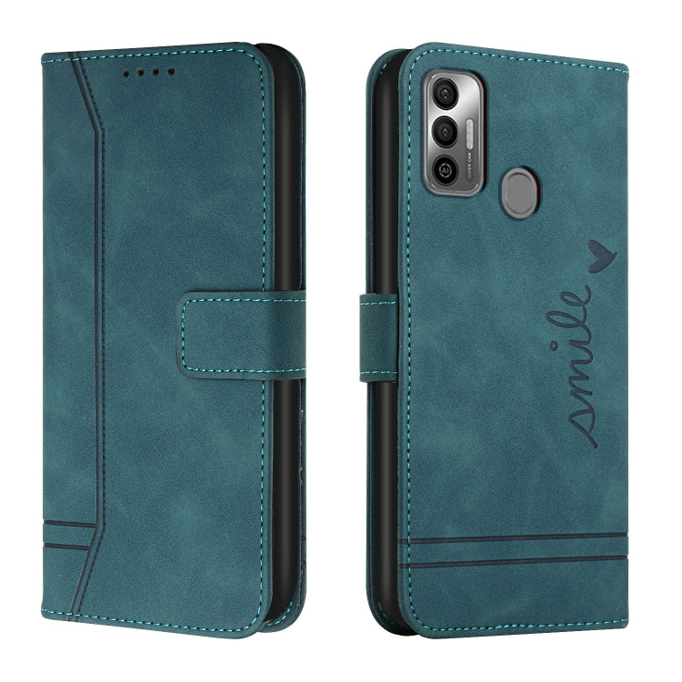 For Tecno Spark 7 Retro Skin Feel Horizontal Flip Soft TPU + PU Leather Phone Case