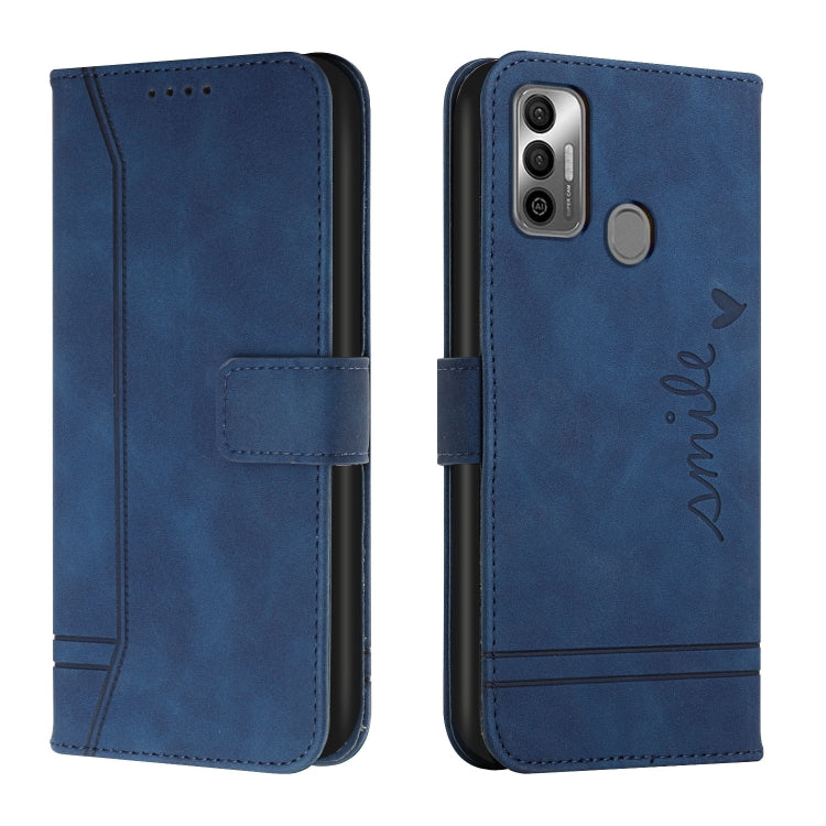 For Tecno Spark 7 Retro Skin Feel Horizontal Flip Soft TPU + PU Leather Phone Case