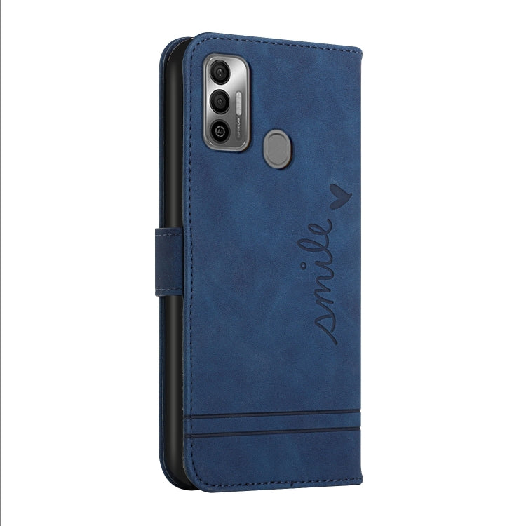 For Tecno Spark 7 Retro Skin Feel Horizontal Flip Soft TPU + PU Leather Phone Case