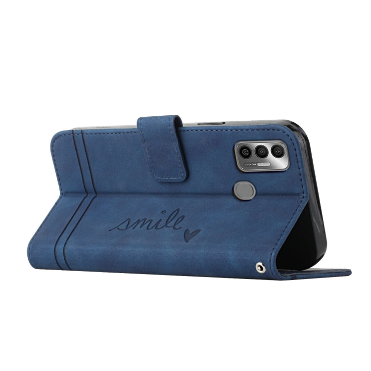 For Tecno Spark 7 Retro Skin Feel Horizontal Flip Soft TPU + PU Leather Phone Case