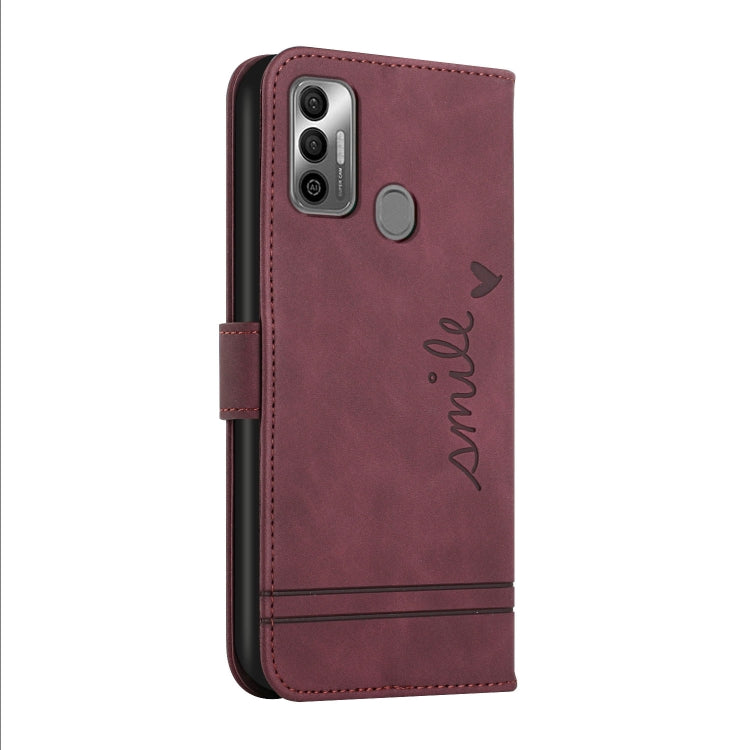 For Tecno Spark 7 Retro Skin Feel Horizontal Flip Soft TPU + PU Leather Phone Case