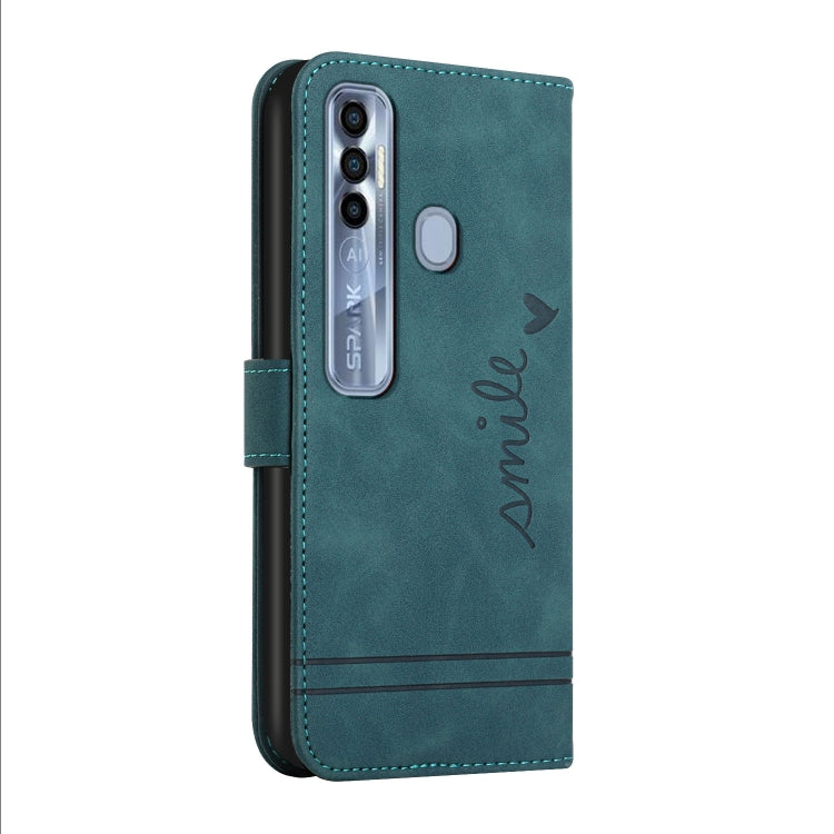 For Tecno Spark 7 Pro Retro Skin Feel Horizontal Flip Soft TPU + PU Leather Phone Case