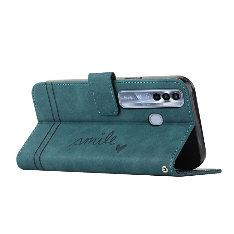 For Tecno Spark 7 Pro Retro Skin Feel Horizontal Flip Soft TPU + PU Leather Phone Case