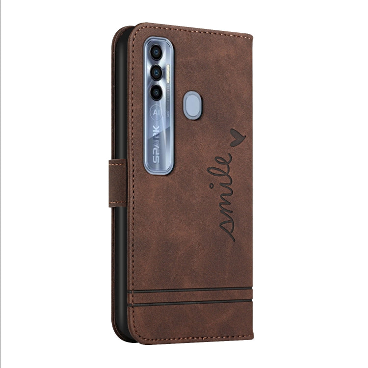 For Tecno Spark 7 Pro Retro Skin Feel Horizontal Flip Soft TPU + PU Leather Phone Case