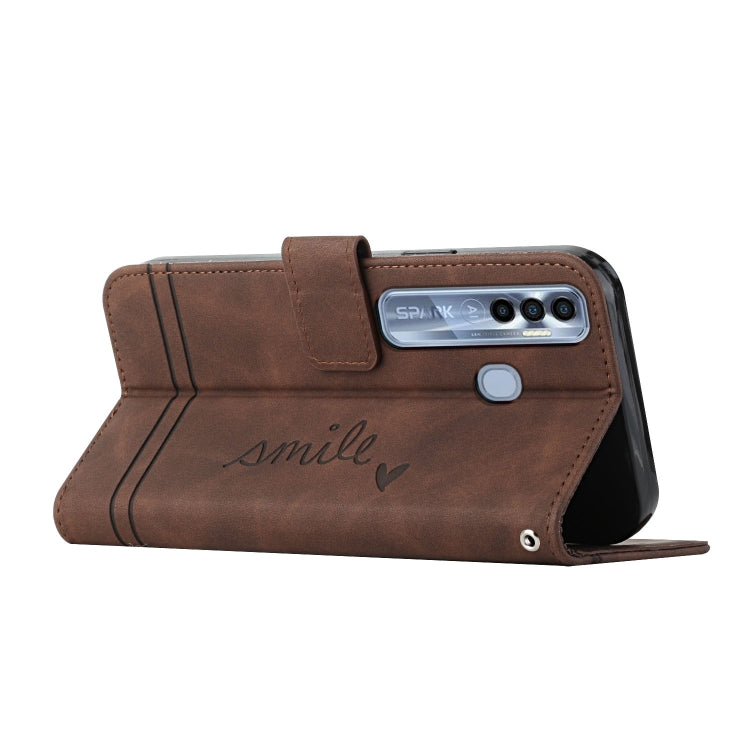 For Tecno Spark 7 Pro Retro Skin Feel Horizontal Flip Soft TPU + PU Leather Phone Case