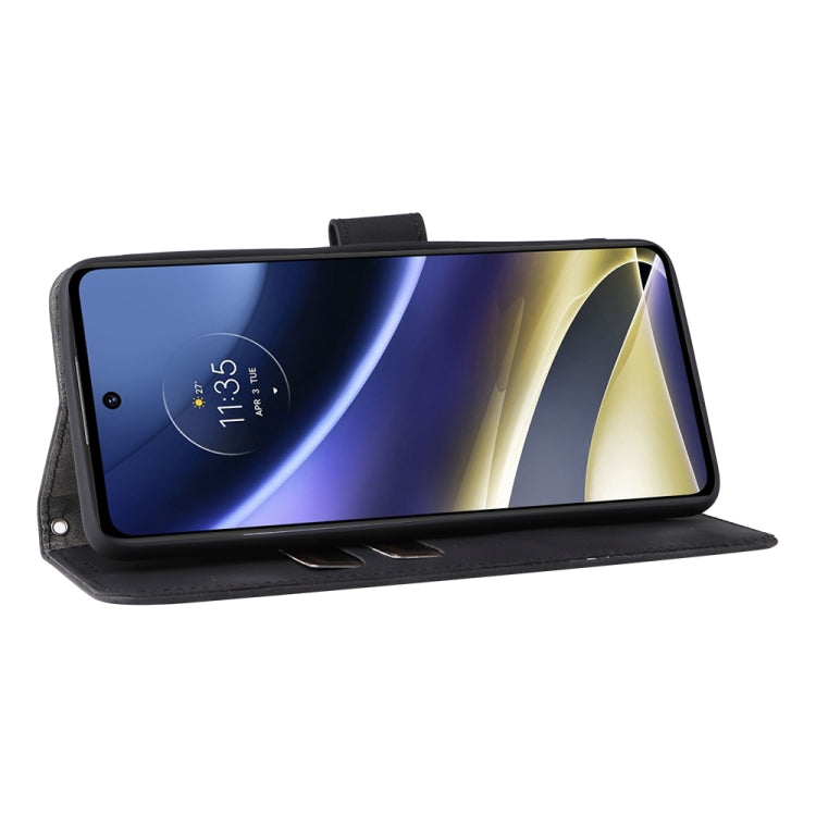 For Motorola Moto G51 5G Skin Feel Magnetic Flip Leather Phone Case