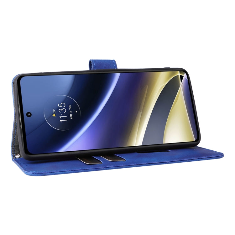 For Motorola Moto G51 5G Skin Feel Magnetic Flip Leather Phone Case