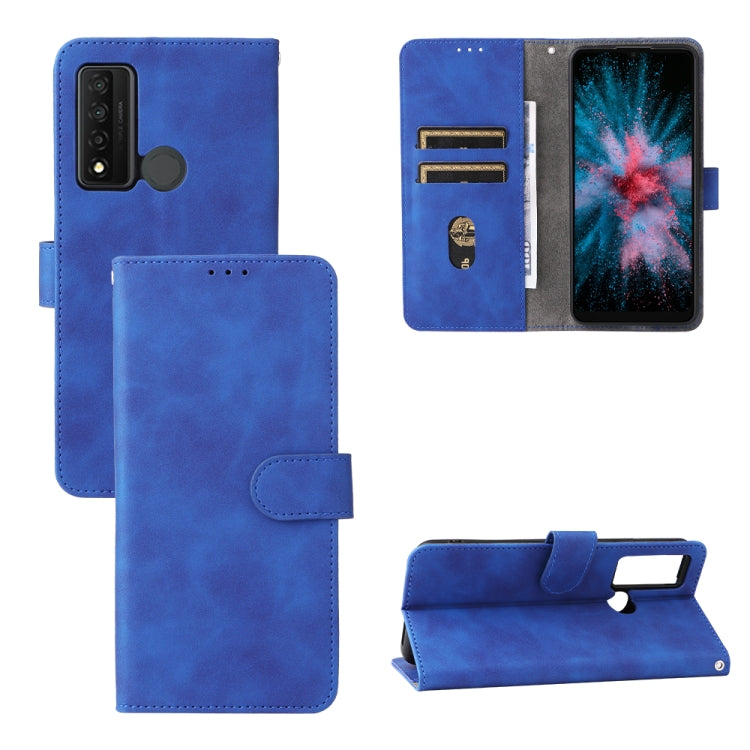 For TCL 20 XE Skin Feel Magnetic Flip Leather Phone Case