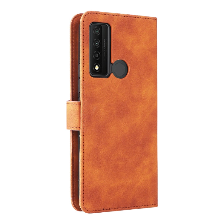 For TCL 20 XE Skin Feel Magnetic Flip Leather Phone Case