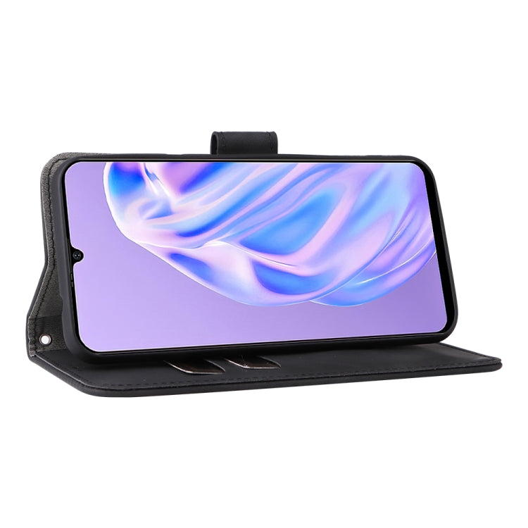 For Ulefone Note 6 Skin Feel Magnetic Flip Leather Phone Case