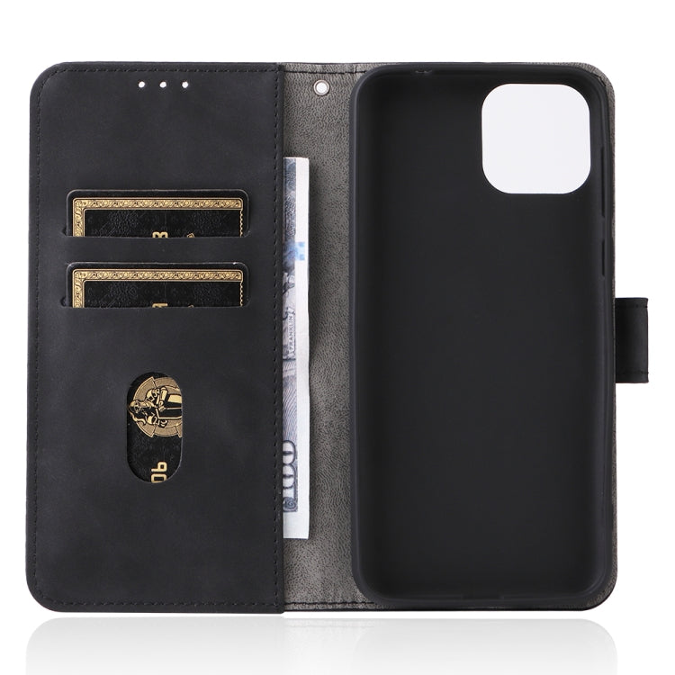 For Ulefone Note 6 Skin Feel Magnetic Flip Leather Phone Case