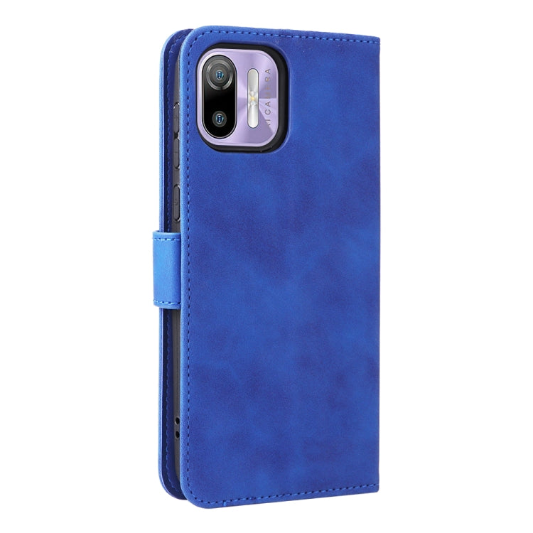 For Ulefone Note 6 Skin Feel Magnetic Flip Leather Phone Case