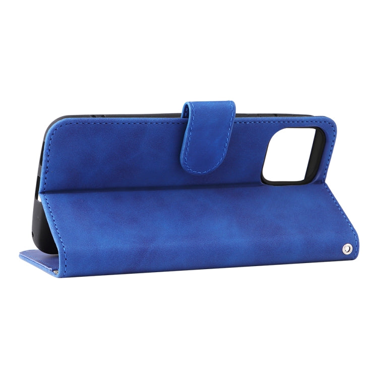 For Ulefone Note 6 Skin Feel Magnetic Flip Leather Phone Case