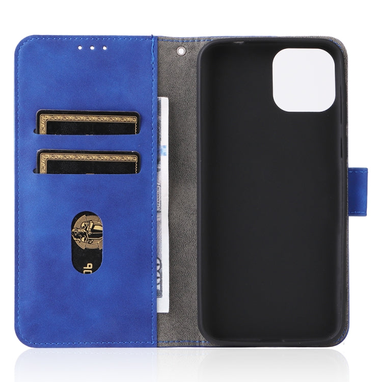 For Ulefone Note 6 Skin Feel Magnetic Flip Leather Phone Case