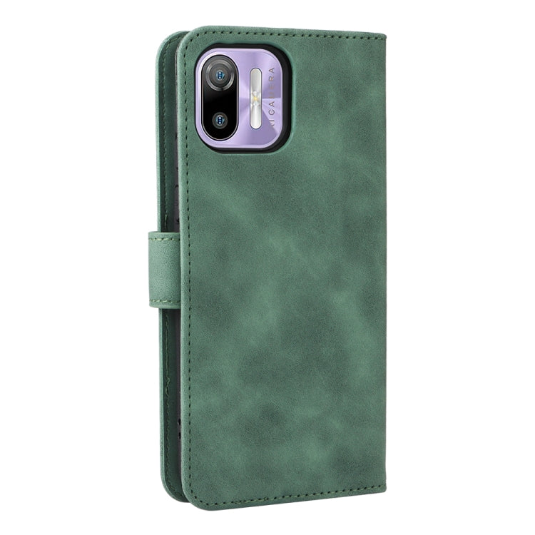 For Ulefone Note 6 Skin Feel Magnetic Flip Leather Phone Case
