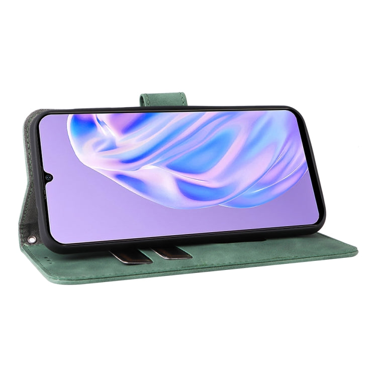 For Ulefone Note 6 Skin Feel Magnetic Flip Leather Phone Case