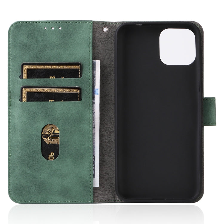 For Ulefone Note 6 Skin Feel Magnetic Flip Leather Phone Case