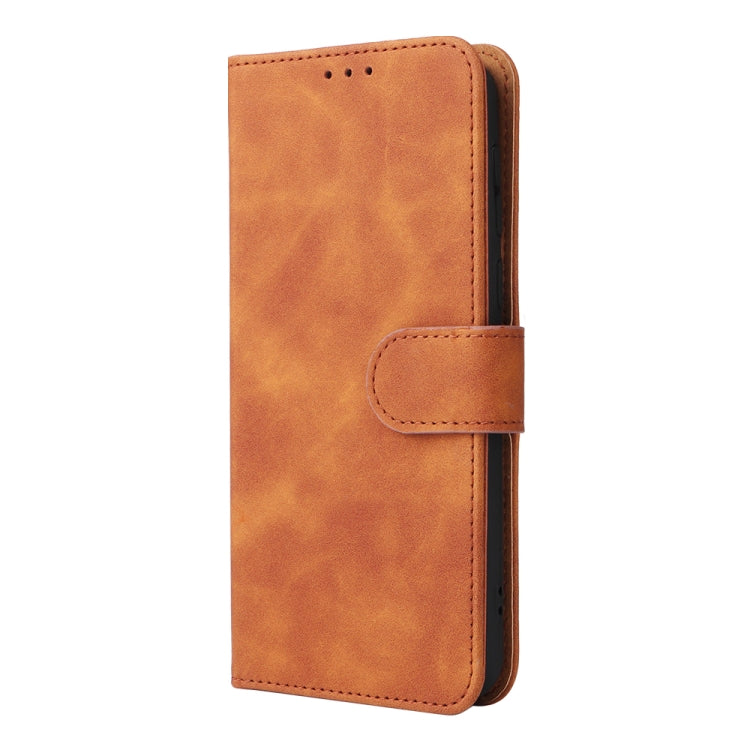 For Ulefone Note 6 Skin Feel Magnetic Flip Leather Phone Case