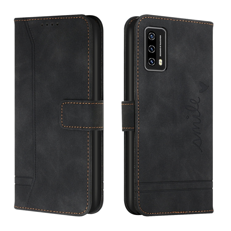 For Blackview A90 Retro Skin Feel Horizontal Flip Soft TPU + PU Leather Phone Case