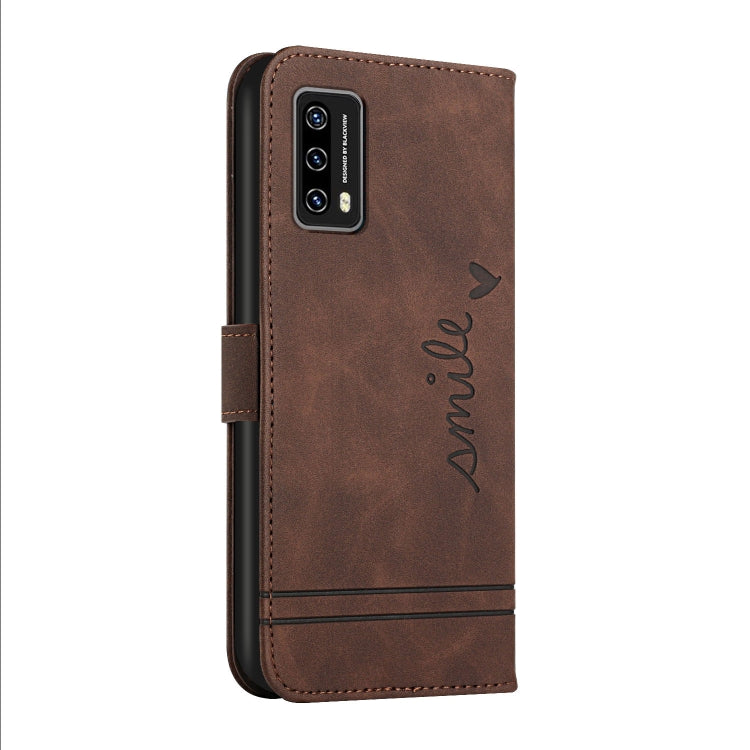 For Blackview A90 Retro Skin Feel Horizontal Flip Soft TPU + PU Leather Phone Case