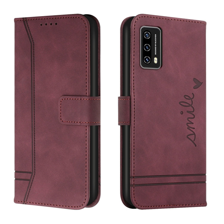 For Blackview A90 Retro Skin Feel Horizontal Flip Soft TPU + PU Leather Phone Case