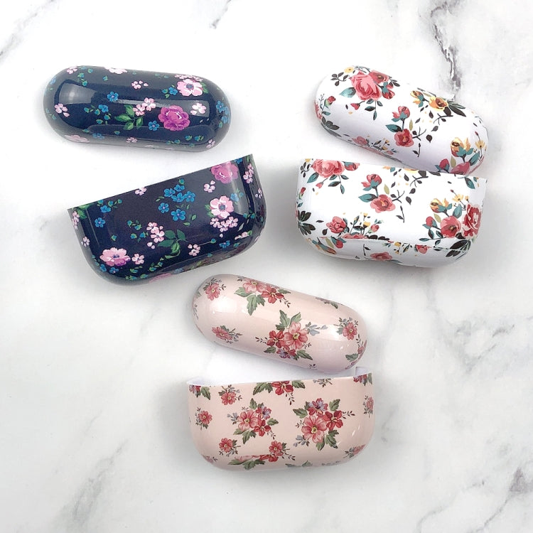 For AirPods Pro Floral Pattern Wireless Earphone Protective Case
