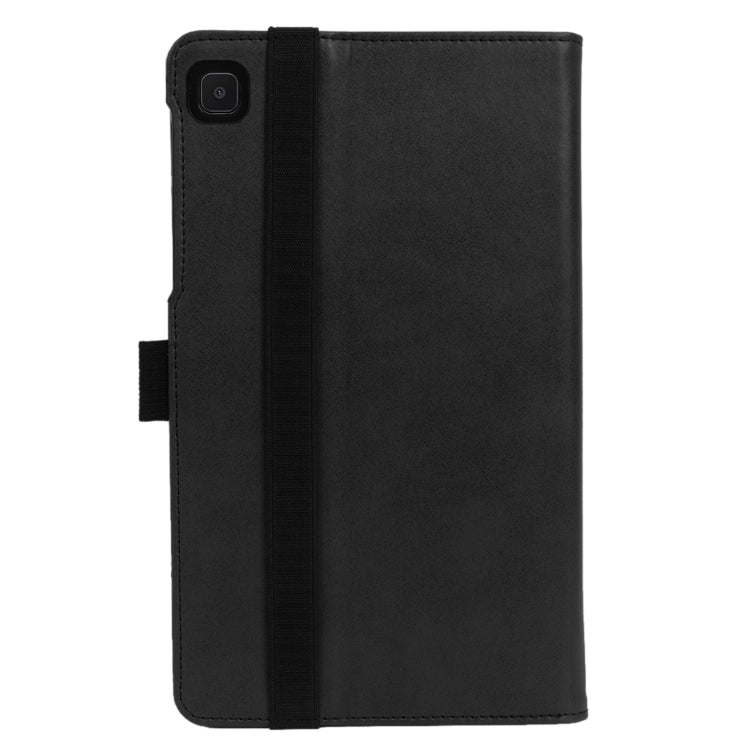 For Samsung Galaxy Tab A7 Lite 8.7 SM-T220 / SM-T225 / SM-T227 Retro Texture PU Leather Tablet Case with 2 Card Slots & Hand Strap
