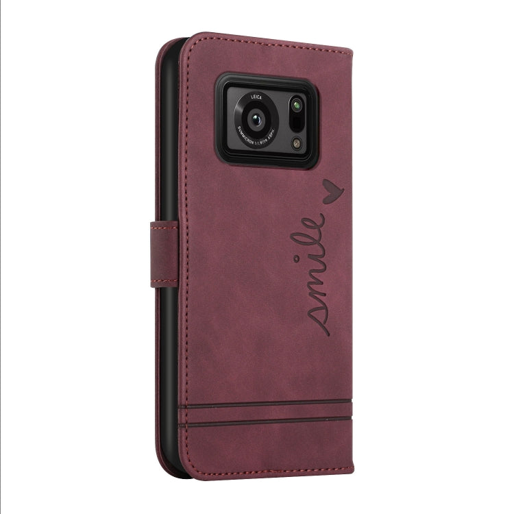 For Sharp Aquos R6 Retro Skin Feel Horizontal Flip Soft TPU + PU Leather Phone Case