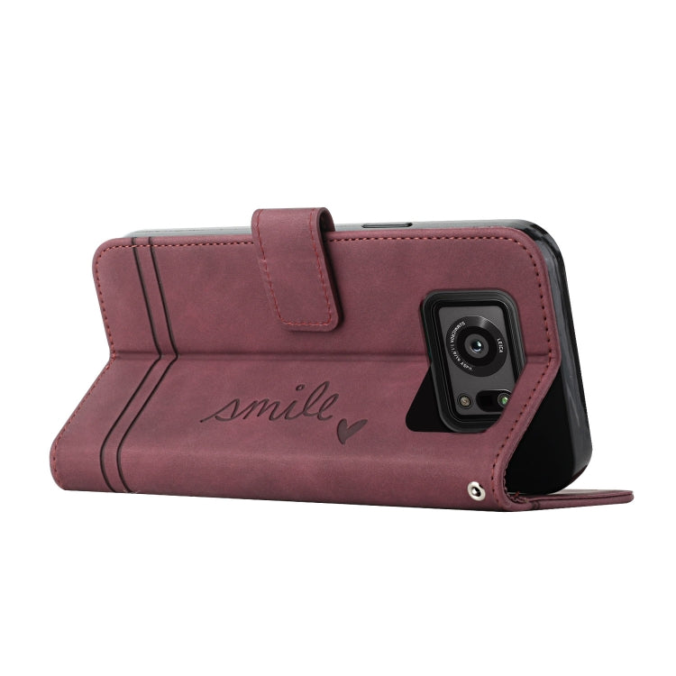 For Sharp Aquos R6 Retro Skin Feel Horizontal Flip Soft TPU + PU Leather Phone Case