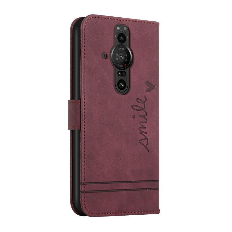 For Sony Xperia Pro-I Retro Skin Feel Horizontal Flip Soft TPU + PU Leather Phone Case