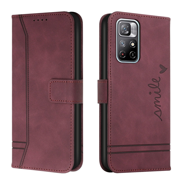 For Xiaomi Redmi Note 11 Retro Skin Feel Horizontal Flip Soft TPU + PU Leather Phone Case