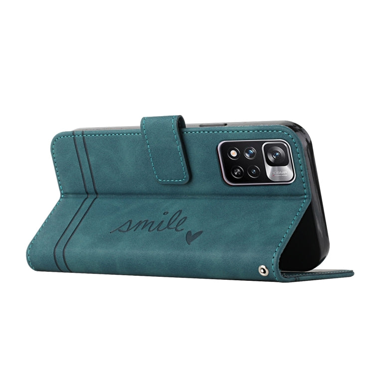 For Xiaomi Redmi Note 11 Pro Retro Skin Feel Horizontal Flip Soft TPU + PU Leather Phone Case