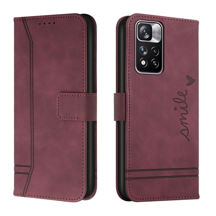 For Xiaomi Redmi Note 11 Pro Retro Skin Feel Horizontal Flip Soft TPU + PU Leather Phone Case