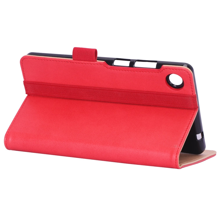 For Lenovo Tab M7 TB-7305F / M7 3rd Gen WY-2099A Retro Texture PU Leather Tablet Case with 2 Card Slots & Hand Strap