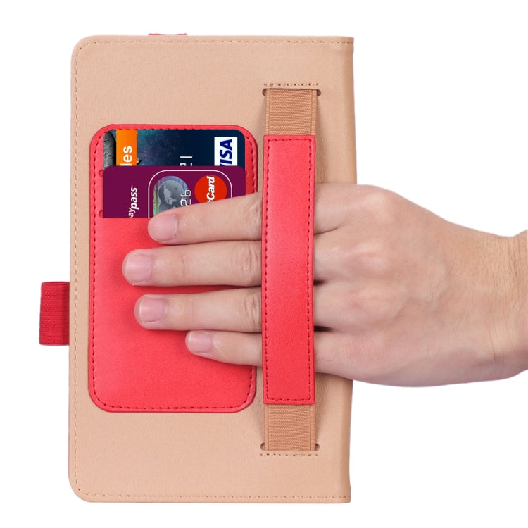 For Lenovo Tab M7 TB-7305F / M7 3rd Gen WY-2099A Retro Texture PU Leather Tablet Case with 2 Card Slots & Hand Strap